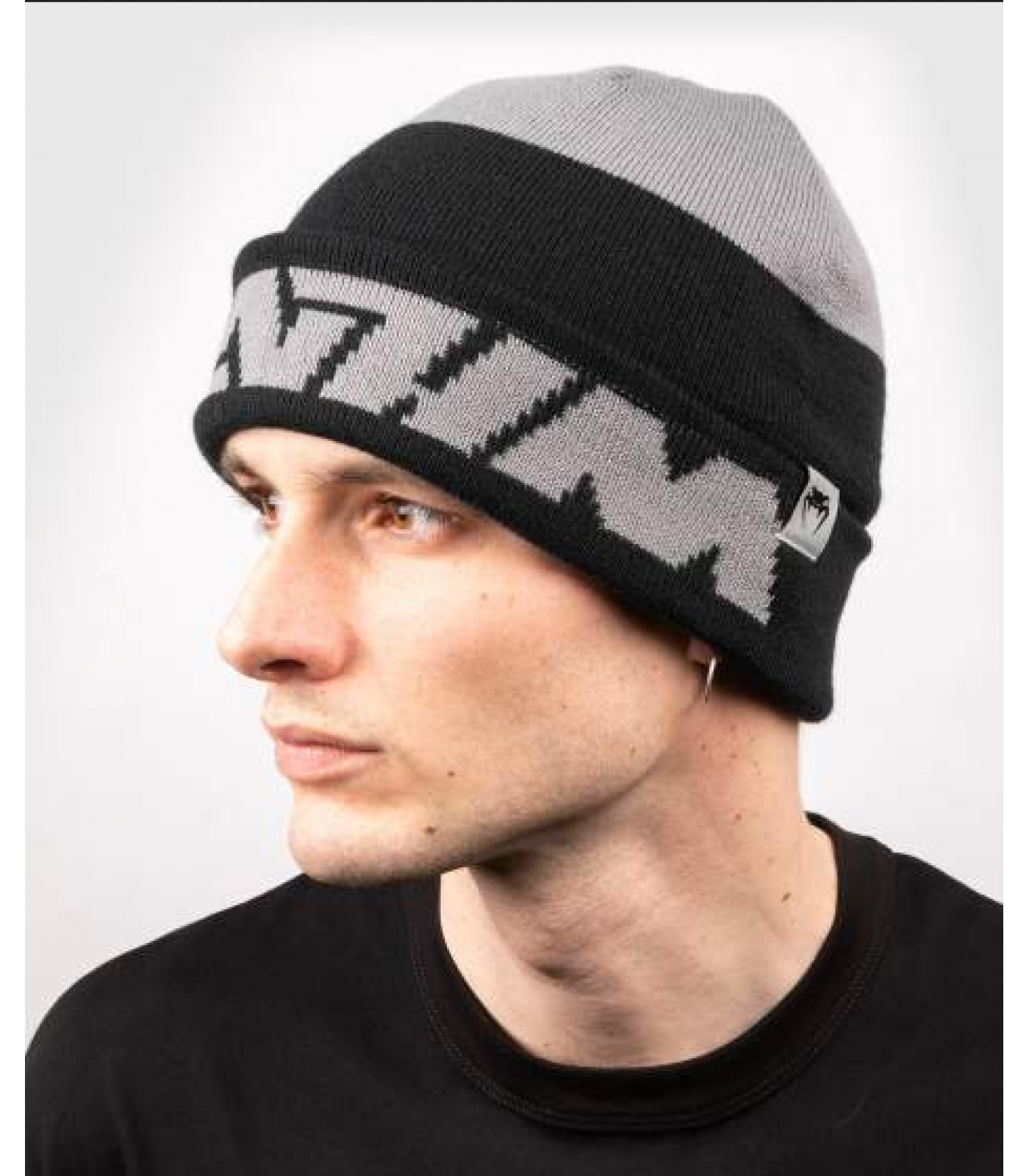 Зимна шапка -  Venum Connect Beanie - Black/Grey​